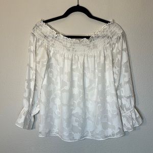 Women’s Off Shoulder Silky Fun and Flirty Blouse